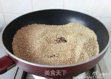 Make quinoa rose tea step 3