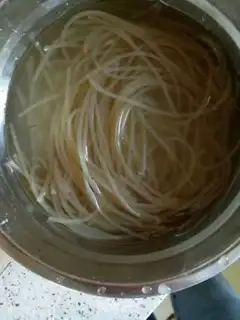 Make Pink egg fragrance buns step 1