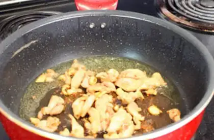 Make Spicy potato chicken step 4