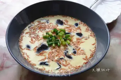 Make Wood shrimp, rice eggs step 7