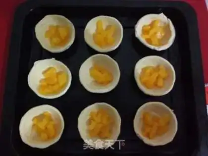 Make Peach omelet step 5