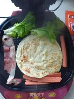 Make Bacon ham grabs step 1