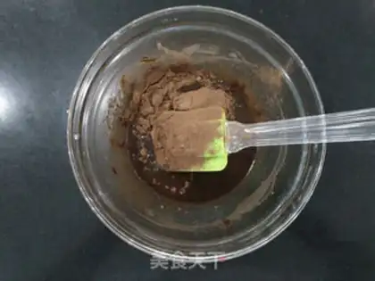 Make Chocolate naked cake step 2