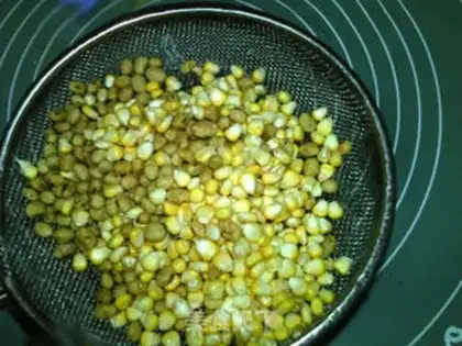 Make Corn soy step 1