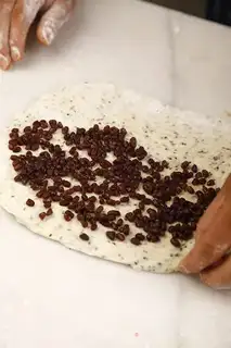Make Red bean toast step 2