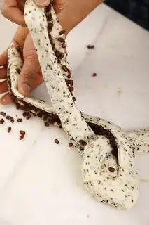 Make Red bean toast step 5