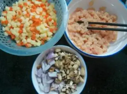 Make Curry chicken lids step 0