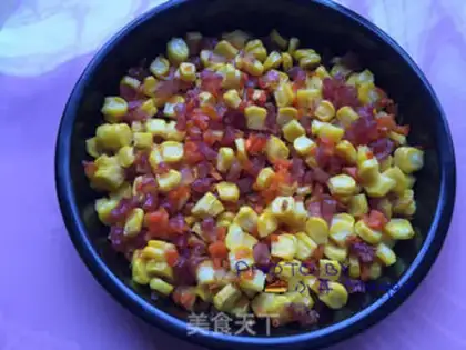Make A corn sausage stick bag step 3