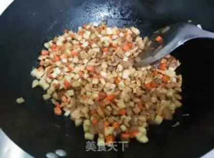 Make Curry chicken lids step 3