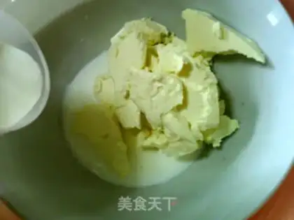 Make Low oil, low sugar cheesecake step 1