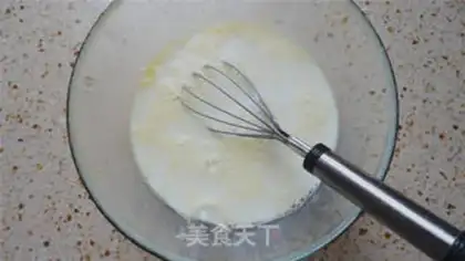 Make The durian cake step 2