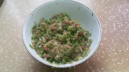 Make Pork bean buns step 4