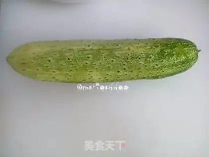 Make Baby eats cucumber mud step 0