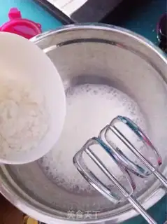 Make Blueberry cream cake step 5
