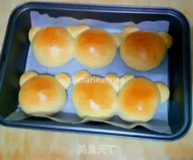 Make Bear bread step 22
