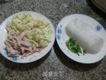 Make Pork bouquet for fans step 0