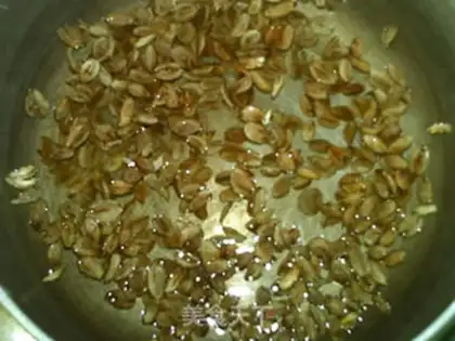 Make Black mango milk step 1