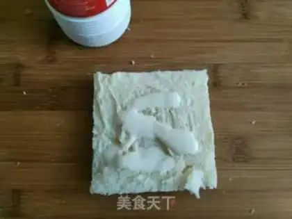 Make Fruit toast step 1