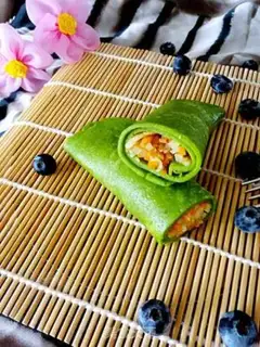 Make Emerald egg burrito step 15