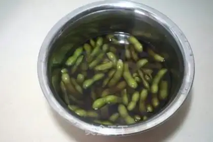 Make Salt-water beans step 8