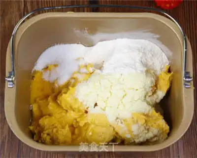 Make Pumpkin coconut bread step 2