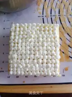 Make Blueberry cream cake step 16
