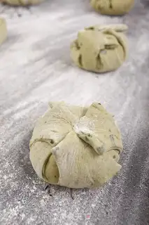 Make A pineapple bread step 11
