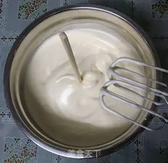 Make The cranberry cotton cake step 6
