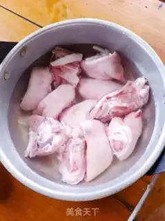 Make Sugar feet step 0