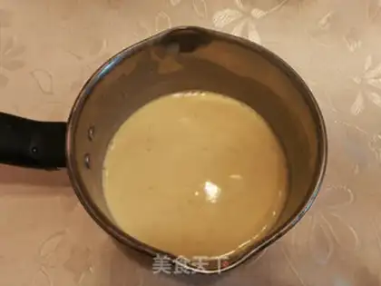 Make Gold coconut ball step 5