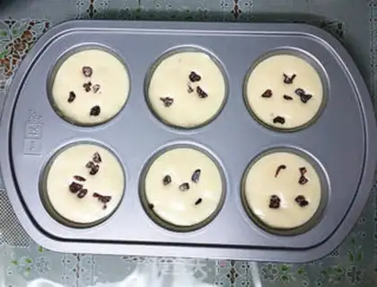 Make The cranberry cotton cake step 13