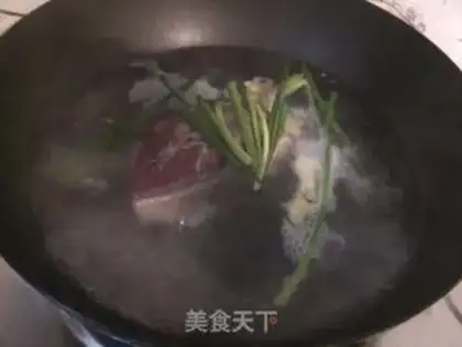 Make Garlic white meat step 0