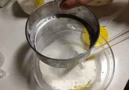 Make The cranberry rice cake step 2