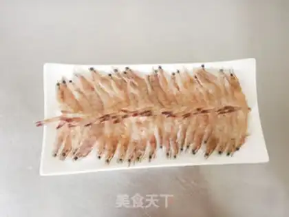 Make Garlic fan steamed shrimp step 4