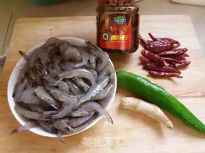 Make Spicy shrimp step 0