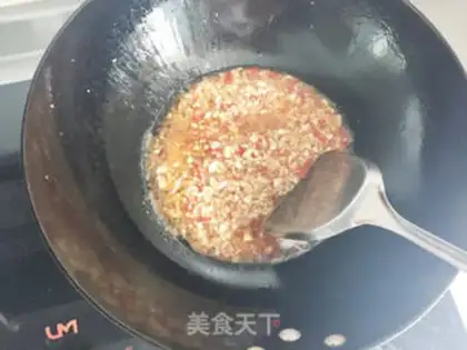 Make Garlic fan steamed shrimp step 7