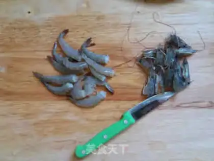 Make Spicy shrimp step 1