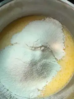 Make The durian cake step 3