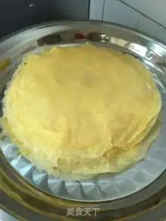 Make The durian cake step 6