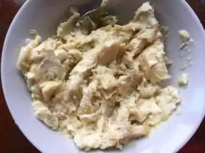 Make The durian cake step 8