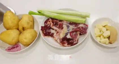 Make Potato cow step 0