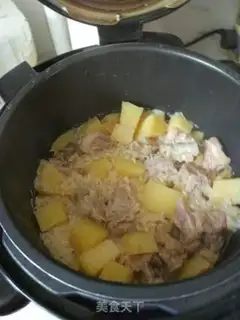Make Tasty steak potato rice step 6