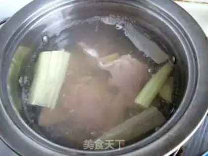 Make Chicken groceries with dried rice powder step 17
