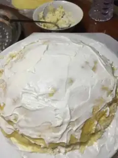 Make The durian cake step 15