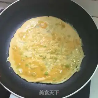 Make Onion thick egg fever step 2
