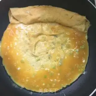 Make Onion thick egg fever step 4