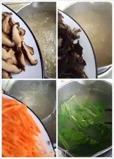 Make Chicken groceries with dried rice powder step 24