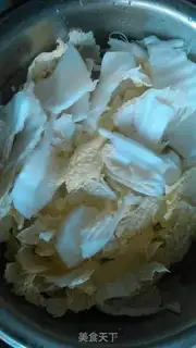 Make A big cabbage tofu step 1