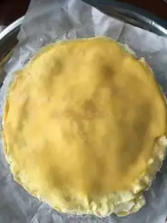 Make The durian cake step 17