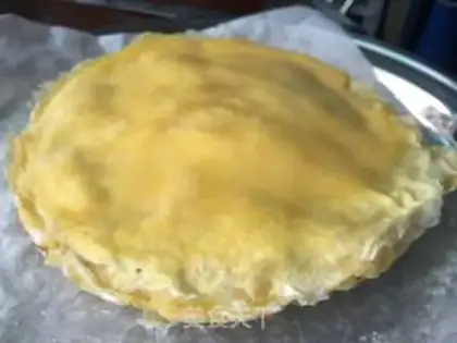 Make The durian cake step 18